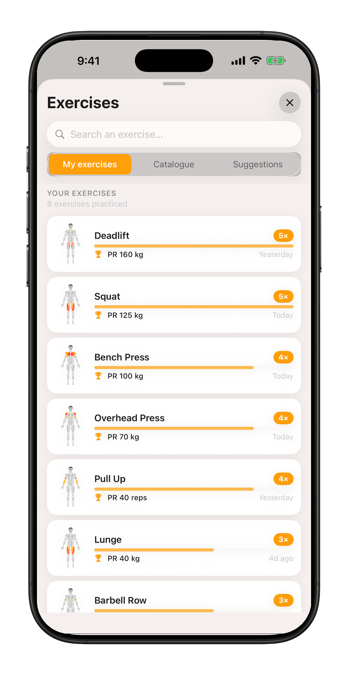 Paul — Progress tracking and stats